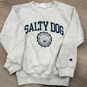 Champion Light Gray Salty Dog Crewneck